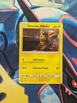 Pokemon 2019 Detective Pikachu Promo SM190 Holo - Image 1