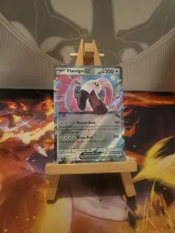 Pokemon Surging Sparks - 160/191 Flamigo ex -Double Rare - NM/M - Image 1