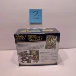 Pokemon TCG Scarlet & Violet Surging Sparks ETB Sealed - Image 4