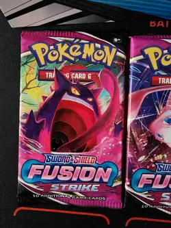 Pokemon TCG Fusion Strike Lot of 3 Booster Packs Sealed - Image 2