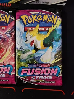 Pokemon TCG Fusion Strike Lot of 3 Booster Packs Sealed - Image 4