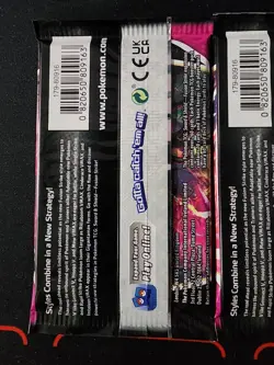Pokemon TCG Fusion Strike Lot of 3 Booster Packs Sealed - Image 5
