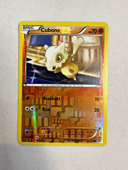 Pokemon - Cubone 60/124 Common Reverse Holo Black & White Dragons Exalted NM - Image 1