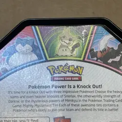 Pokemon TCG 2021 Knockout Darkrai Tin - 3 Packs 820650809859 - Image 3