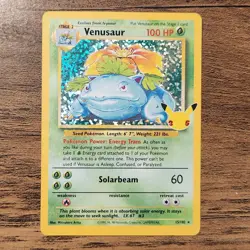 Venusaur 15/102 NM 2021 Pokemon 25th Celebrations SWSH Classic Collection Holo - Image 1