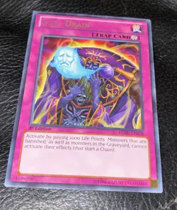 Yugioh Soul Drain REDU-EN078 Rare 1st Edition NM - Image 1
