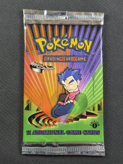 Pokemon Cards Sealed Gym Challenge 1st Edition Booster Pack Wotc 2000 Ultra Rare - Image 2