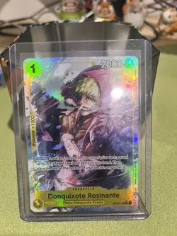 Donquixote Rosinante OP12-108 Alternate Art One Piece Card English Legacy of the - Image 1