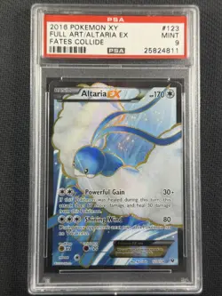 Pokemon Cards PSA 9 MINT Altaria Ex FA Fates Collide XY 2016 Ultra Rare 123/124 - Image 1