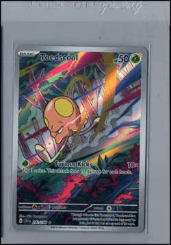 Pokemon Card Toedscool (201/198) Scarlet and Violet Illustration Rare Foil/Holo - Image 1