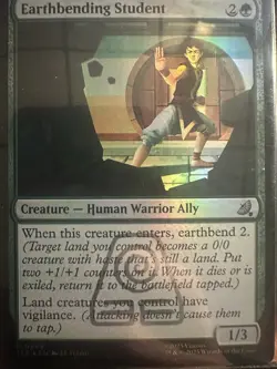 Earthbending Student Foil Near Mint - Image 1
