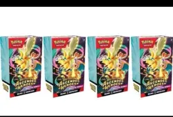 *PRESALE* Lot Of 4! Pokemon Ascended Heroes 4x Booster Bundles Confirmed - Image 1