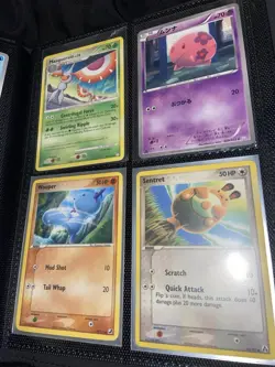 Vintage Pokemon Binder & Current Wotc era cards Holo Base Set Legend Rocket V - Image 3