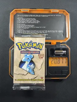 Pokemon Cards Sealed Fossil Lapras 1st Edition Booster Pack Wotc 2000 Ultra Rare - Image 1