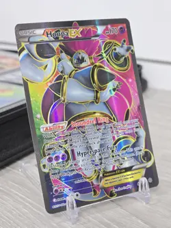 Pokemon Card TCG Hoopa EX Full Art 89/98 XY - Ancient Origins Holo Rare LP - Image 1