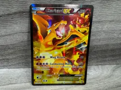 CHARIZARD EX XY121 XY BLACK STAR PROMO HOLO POKEMON CARD - LP-MP CONDITION - Image 1