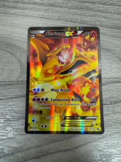 CHARIZARD EX XY121 XY BLACK STAR PROMO HOLO POKEMON CARD - LP-MP CONDITION - Image 2