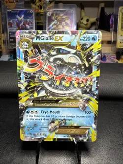 Pokemon TCG M Glalie EX 35/162 XY Breakthrough Holo Ultra Rare NM Condition - Image 1