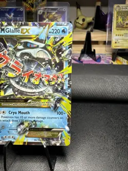 Pokemon TCG M Glalie EX 35/162 XY Breakthrough Holo Ultra Rare NM Condition - Image 3