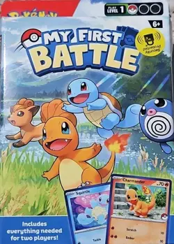 Pokemon TCG My First Battle Set Charmander Squirtle - Image 1
