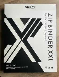 Vault X SV10.5 Pokemon Binder - 16 Pocket XXL - Black Bolt & White Flare - Image 1