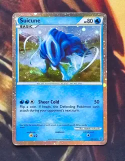 POKEMON • Suicune PRIME ULTRA RARA HOLO • PROMO STELLA NERA 21 HGSS21 EX - Image 2