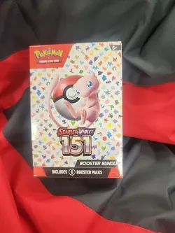 Pokemon TCG Scarlet & Violet 151 Booster Bundle Sealed New (6 packs) - Image 1