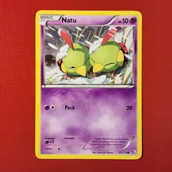 5-08-13 PWE pokemon unplayed 2013 legendary treasures 55/113 natu - Image 1