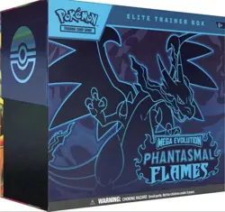 Pokemon Mega Evolution Phantasmal Flames Elite Trainer Box ETB - Presale - Image 1