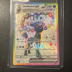 Umbreon ex - 176 SVP 176 SV: Scarlet & Violet Promo Cards Holo Pokemon TCG NM - Image 1