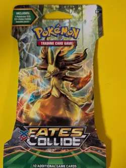 Fates Collide SLEEVED Booster Pack Random Artwork SEALED Pokemon TCG XY - Image 1