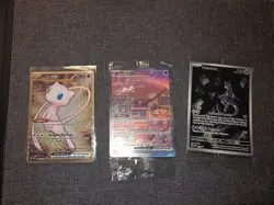 Pokemon 151 UPC Promo Set Mew SVP053 🔥 Mew ex 205/165 Mewtwo SVP052 - Image 1