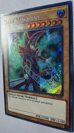 Yugioh 1x Dark Magician CT14-EN001 Secret Rare Limited Edition NM Alternate Art - Image 4