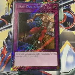 Yugioh! Trap Dustshoot - RA04-EN121 - Platinum Secret Rare - 1st Edition - Image 1