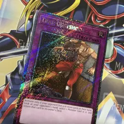 Yugioh! Trap Dustshoot - RA04-EN121 - Platinum Secret Rare - 1st Edition - Image 3