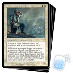 SCHOLAR OF NEW HORIZONS X4 The Brothers' War: Commander Magic MTG MINT CARD - Image 1