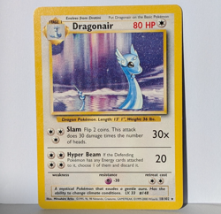 Dragonair 18/102 Base Set Non-Holo Rare 1999-2000 WOTC Pokemon Card - NM/LP - Image 1