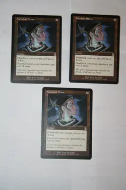 MTG Odyssey Magic The Gathering Catalyst Stone x3 NM Eng Unplayed - Image 1