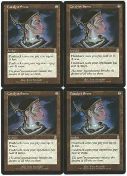MTG Catalyst Stone x4 Odyssey Rare LP - Image 1