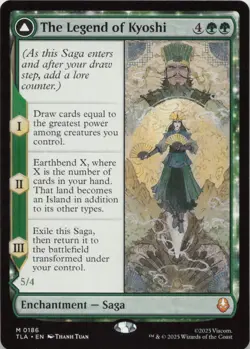 The Legend of Kyoshi M Avatar: The Last Airbender 186 NM MTG - Image 1