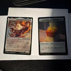 The Legend of Roku Avatar the Last Airbender and dragon token - Image 2