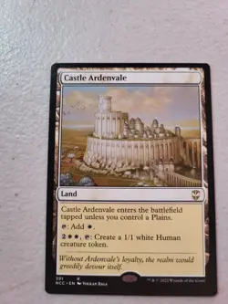 Castle Ardenvale - Streets of New Capenna Commander 391 NM Free Shipping - Image 1