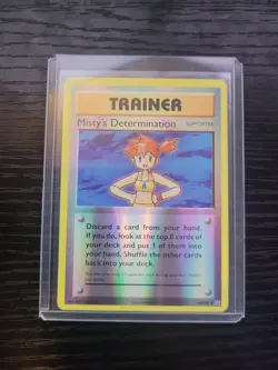 Misty's Determination 80/108 - Trainer Reverse Holo - XY Pokemon 2016 - Image 1