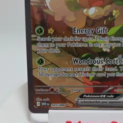 Whimsicott ex 165/086 White Flare Special Illustration Rare Pokemon TCG - Image 4
