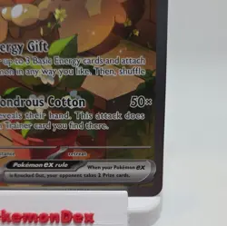 Whimsicott ex 165/086 White Flare Special Illustration Rare Pokemon TCG - Image 5
