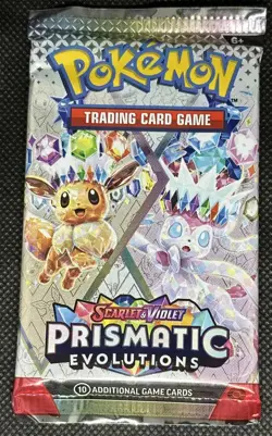 Pokemon TCG: Prismatic Evolutions Packs! Lot of Three (3) Booster Packs! - Image 3