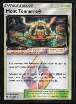 Carte Pokemon Mont Tonnerre Prisme 191/214 Holo Tonnerre Perdu Francais - Image 1