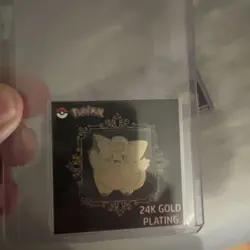 2023 Pokemon 24k Gold Plated Sticker lot of 4 🔥 - Image 2