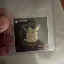 2023 Pokemon 24k Gold Plated Sticker lot of 4 🔥 - Image 3