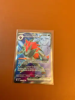 Carte Pokemon Zoroark Ex De N Full Art 175/159 AVENTURE ENSEMBLE JTG FR NEUF - Image 1